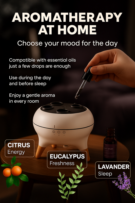 Medusa Ultrasonic Humidifier & Aroma Diffuser