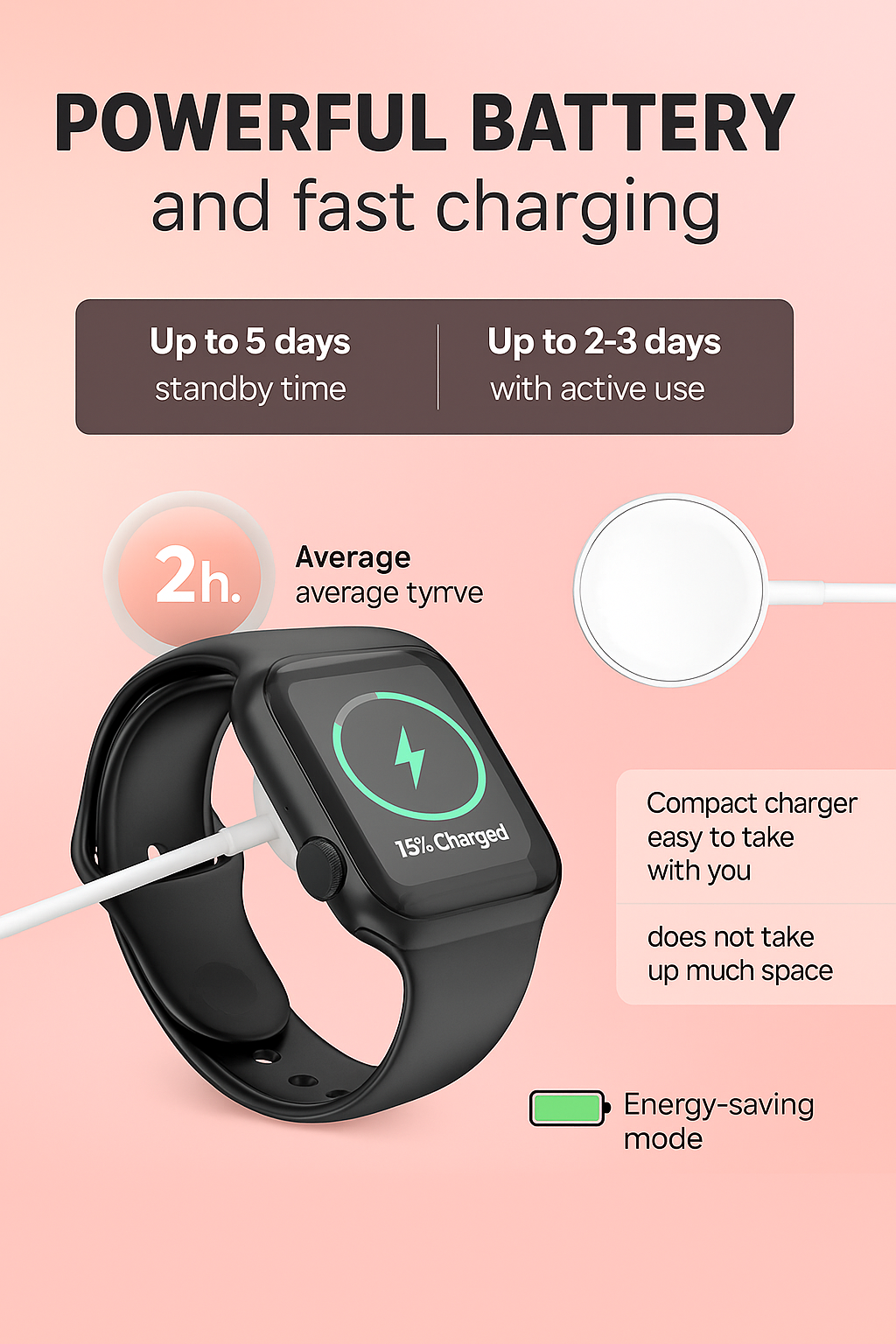 Smart Watch Series 8 – Fitness Tracker