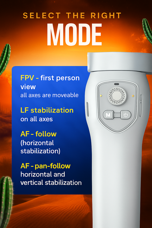 Professional 3-Axis Gimbal Stabilizer