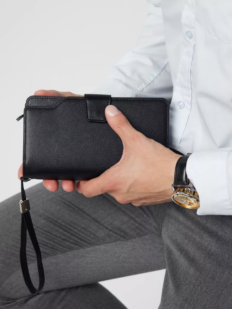 Men’s Luxury Gift Set – Automatic Watch & Premium Wallet Combo