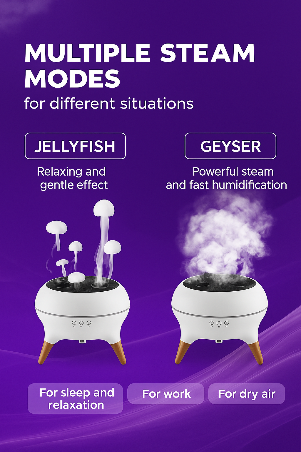 Medusa Ultrasonic Humidifier & Aroma Diffuser