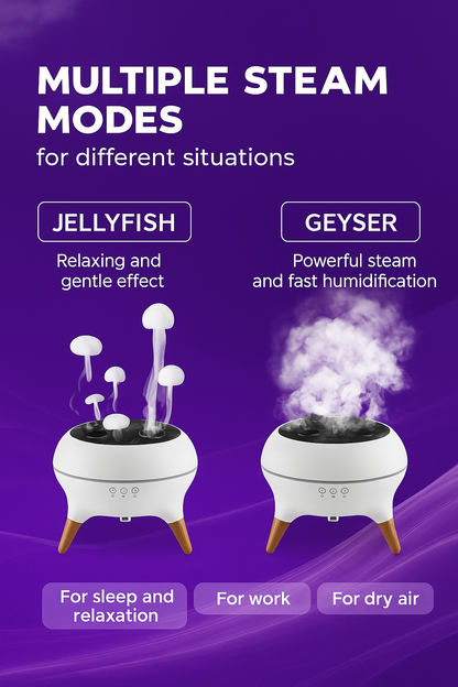 Medusa Ultrasonic Humidifier & Aroma Diffuser