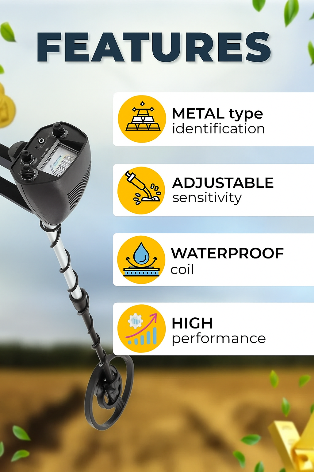 Professional Metal Detector