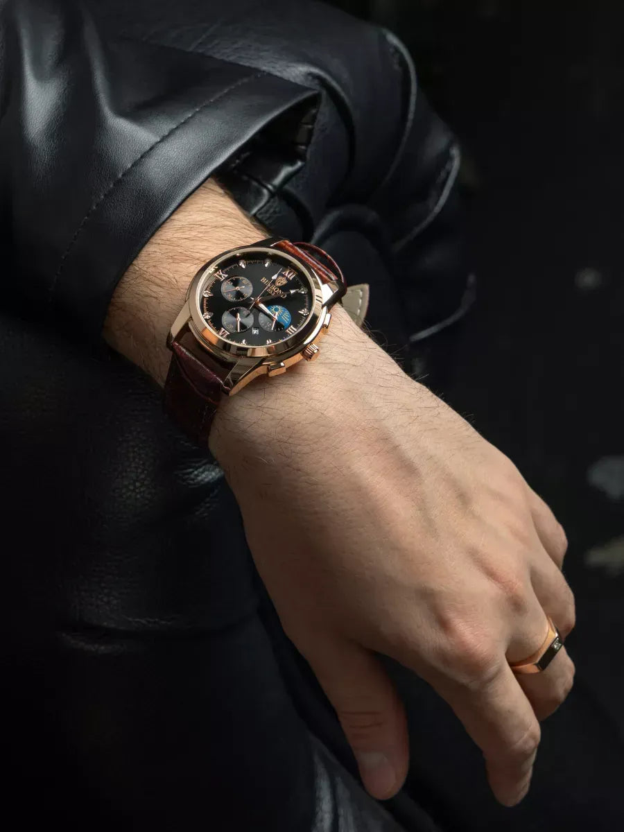 Elegant Quartz Watch & Bracelet Gift Set