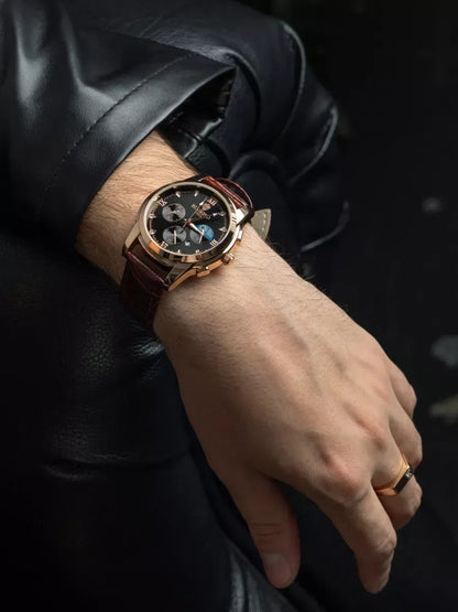 Elegant Quartz Watch & Bracelet Gift Set