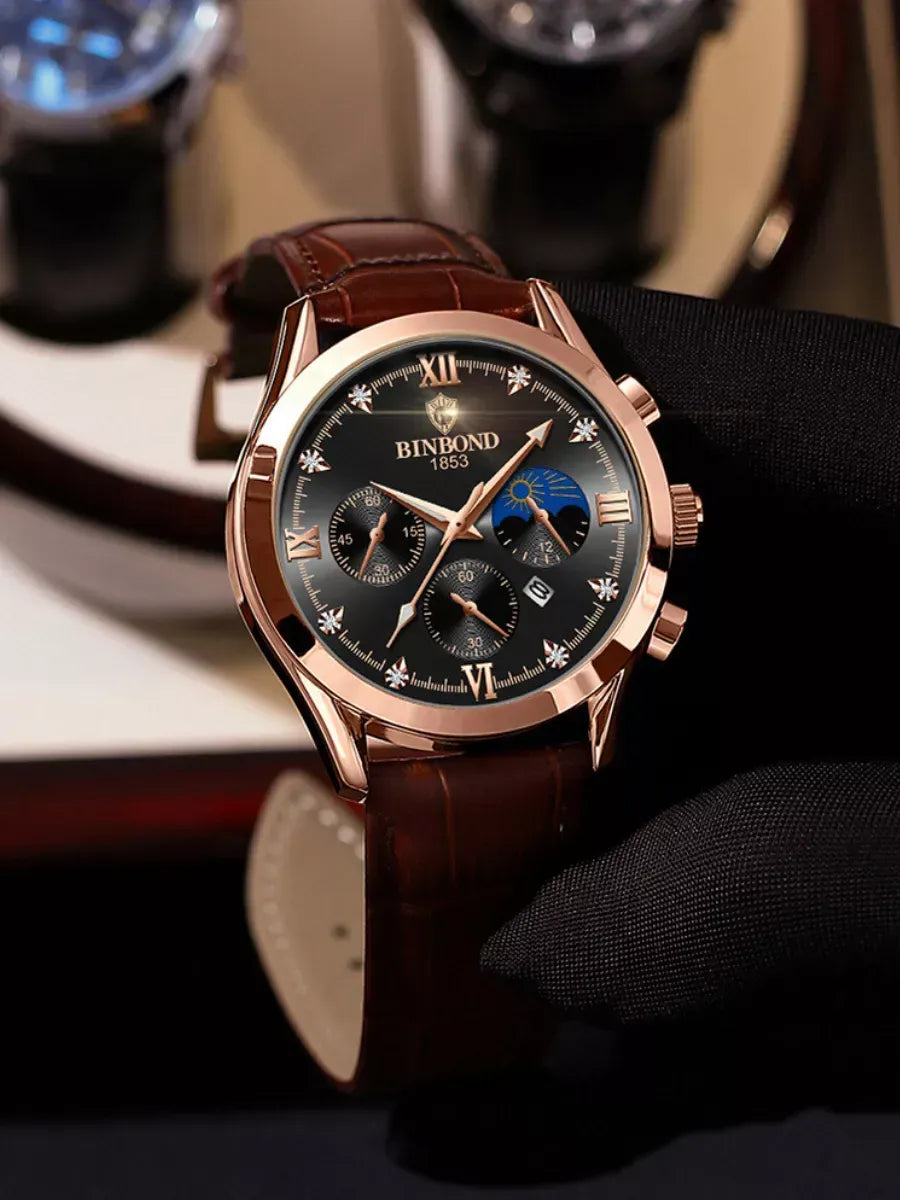 Elegant Quartz Watch & Bracelet Gift Set