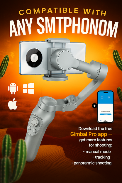 Professional 3-Axis Gimbal Stabilizer